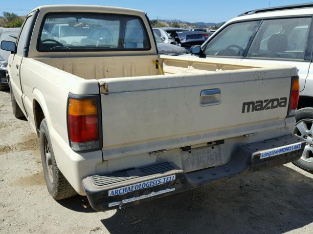 JM2UF1137K0763050 - 1989 MAZDA B2200 SHOR CREAM photo 3