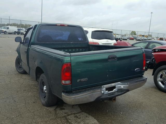 1FTZF1729XKA59632 - 1999 FORD F150 GREEN photo 3