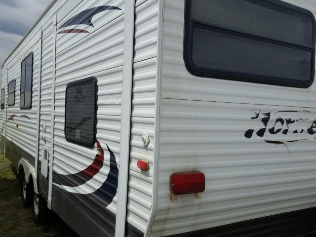 4YDT31R20A7200168 - 2010 KEYSTONE HORNET WHITE photo 3