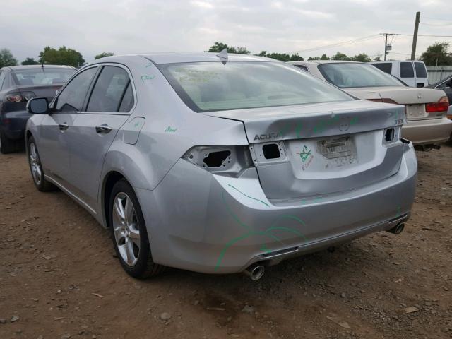 JH4CU2F65CC009433 - 2012 ACURA TSX TECH SILVER photo 3