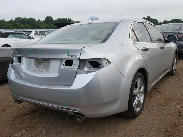 JH4CU2F65CC009433 - 2012 ACURA TSX TECH SILVER photo 4