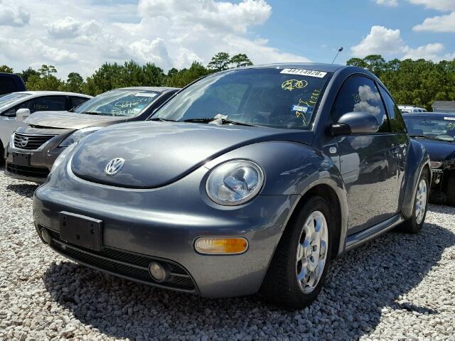 3VWCB21C62M422881 - 2002 VOLKSWAGEN NEW BEETLE 灰色 照片 2