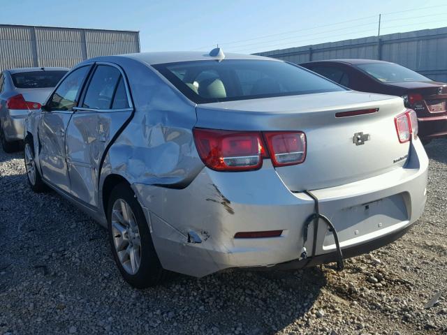 1G11C5SA0DF238215 - 2013 CHEVROLET MALIBU 1LT SILVER photo 3