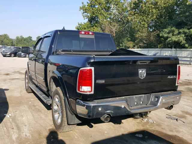 1C6RR7NT0FS564356 - 2015 RAM 1500 LARAM BLACK photo 3