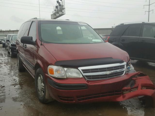 1GNDX03E63D203791 - 2003 CHEVROLET VENTURE MAROON photo 1