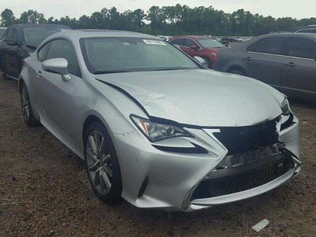 JTHHE5BC5F5006976 - 2015 LEXUS RC 350 SILVER photo 1