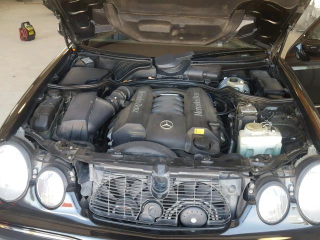 WDBJF70G4YA959415 - 2000 MERCEDES-BENZ E 430 BLACK photo 7