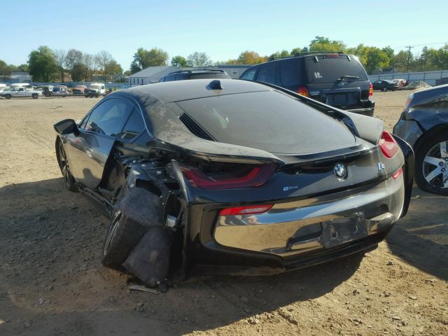 WBY2Z2C57FV674206 - 2015 BMW I8 GRAY photo 3