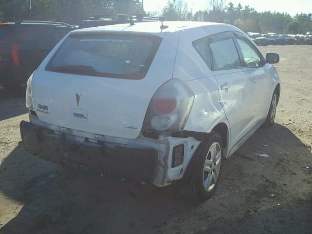 5Y2SM67009Z419738 - 2009 PONTIAC VIBE WHITE photo 4