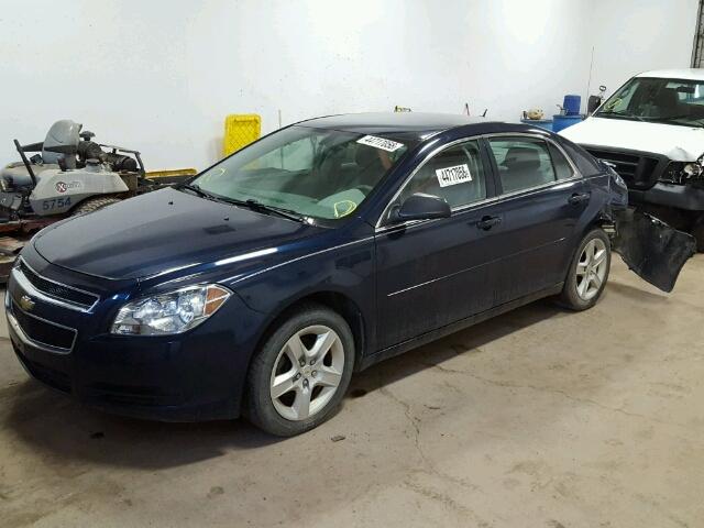 1G1ZB5EB9AF244455 - 2010 CHEVROLET MALIBU LS 蓝色 照片 2