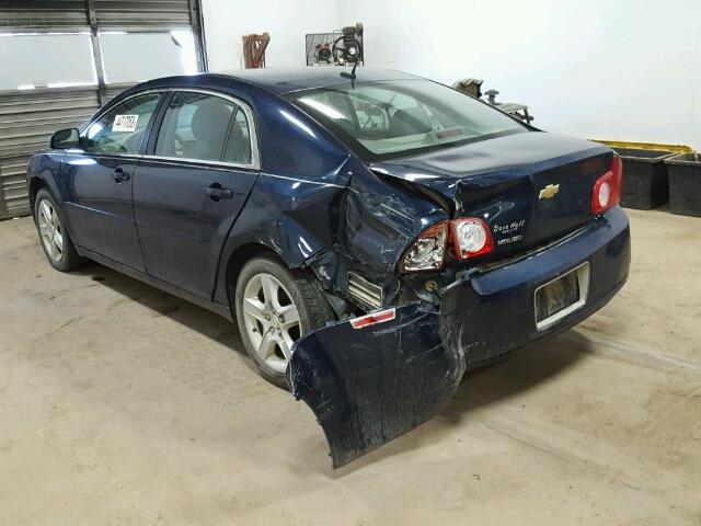 1G1ZB5EB9AF244455 - 2010 CHEVROLET MALIBU LS 蓝色 照片 3