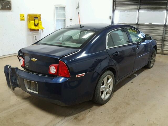 1G1ZB5EB9AF244455 - 2010 CHEVROLET MALIBU LS 蓝色 照片 4