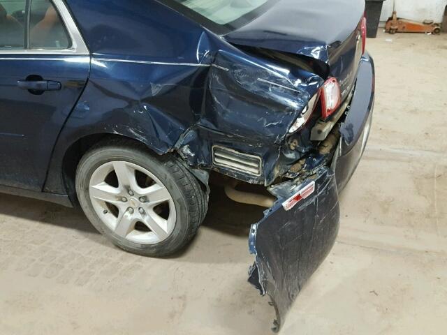 1G1ZB5EB9AF244455 - 2010 CHEVROLET MALIBU LS 蓝色 照片 9