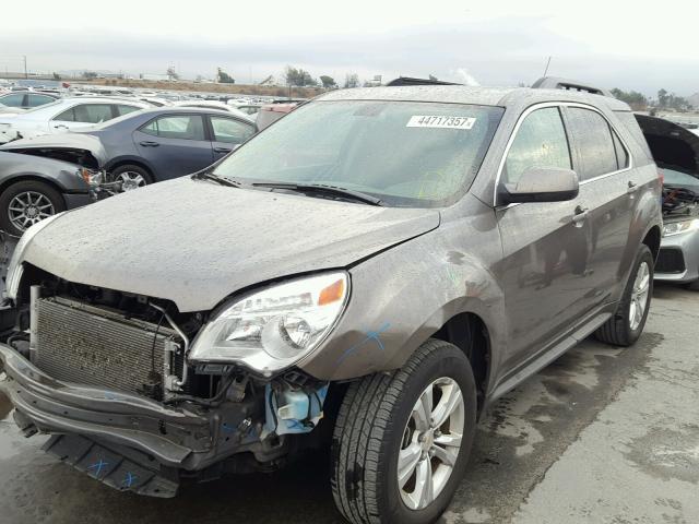 2CNALDEC4B6407475 - 2011 CHEVROLET EQUINOX LT BROWN photo 2