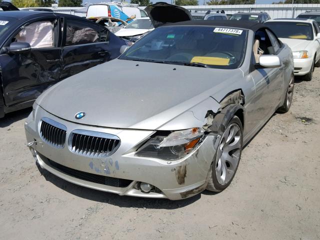 WBAEK73465B324439 - 2005 BMW 645 CI AUT TAN photo 2