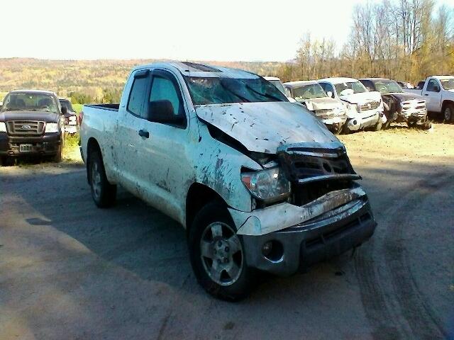 5TFUY5F19AX112828 - 2010 TOYOTA TUNDRA WHITE photo 1