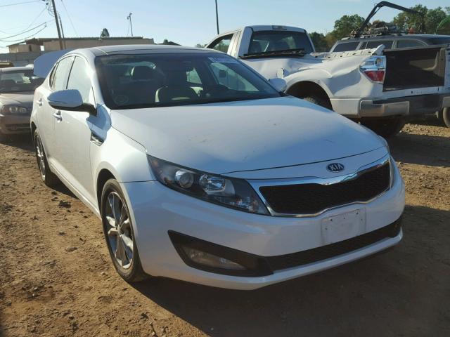 5XXGN4A71DG170634 - 2013 KIA OPTIMA EX WHITE photo 1