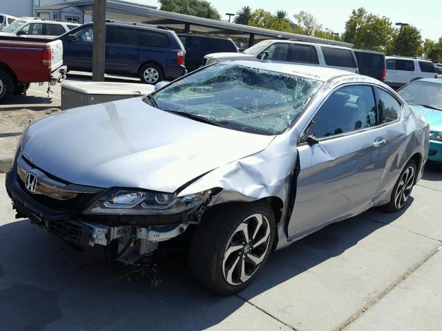 1HGCT1B31GA006722 - 2016 HONDA ACCORD LX- SILVER photo 2