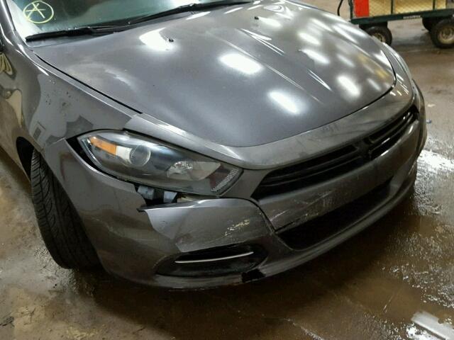 1C3CDFBB0ED877692 - 2014 DODGE DART SXT GRAY photo 9