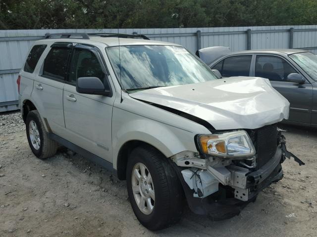 4F2CZ06138KM03053 - 2008 MAZDA TRIBUTE S CREAM photo 1