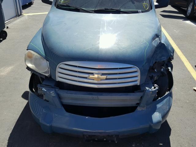 3GNDA13D57S627497 - 2007 CHEVROLET HHR LS BLUE photo 10