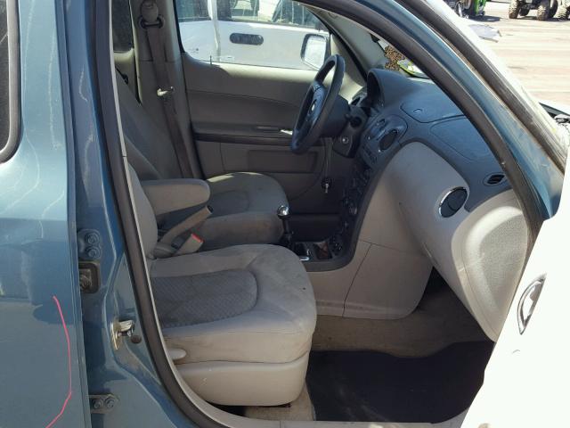 3GNDA13D57S627497 - 2007 CHEVROLET HHR LS BLUE photo 5