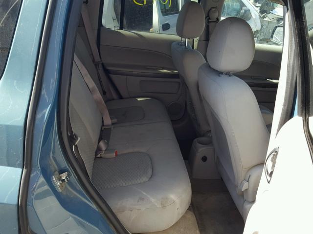 3GNDA13D57S627497 - 2007 CHEVROLET HHR LS BLUE photo 6