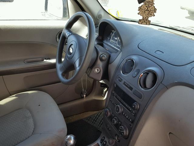 3GNDA13D57S627497 - 2007 CHEVROLET HHR LS BLUE photo 9