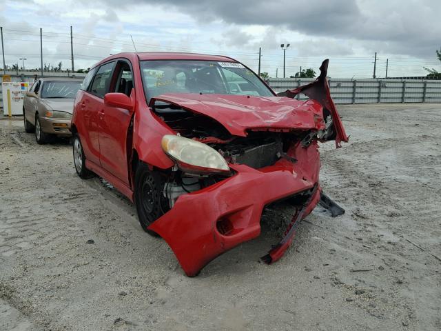 2T1KR32E55C394780 - 2005 TOYOTA COROLLA MA RED photo 1