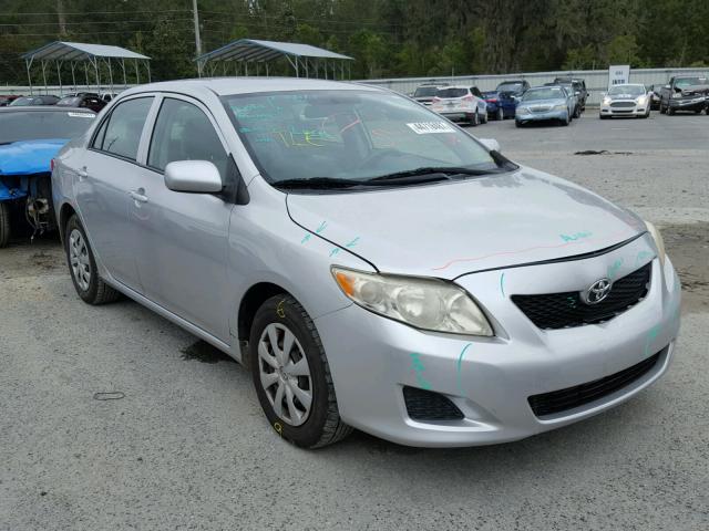 JTDBL40E19J037200 - 2009 TOYOTA COROLLA BA SILVER photo 1