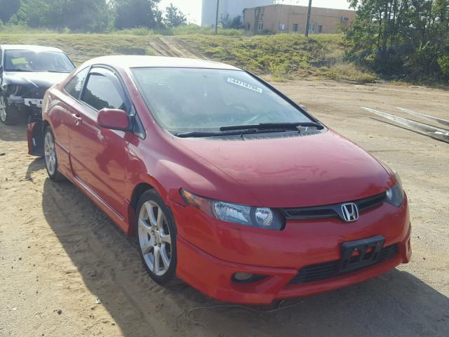 2HGFG12948H555601 - 2008 HONDA CIVIC EXL RED photo 1