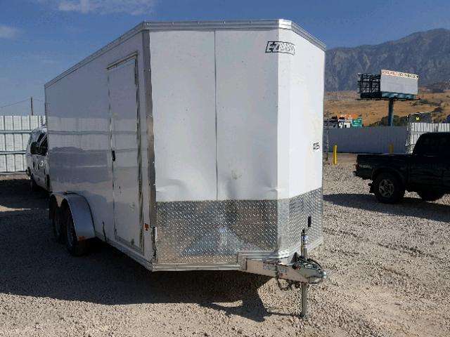 5WFBE1627HB011742 - 2017 UTILITY TRAILER WHITE photo 1
