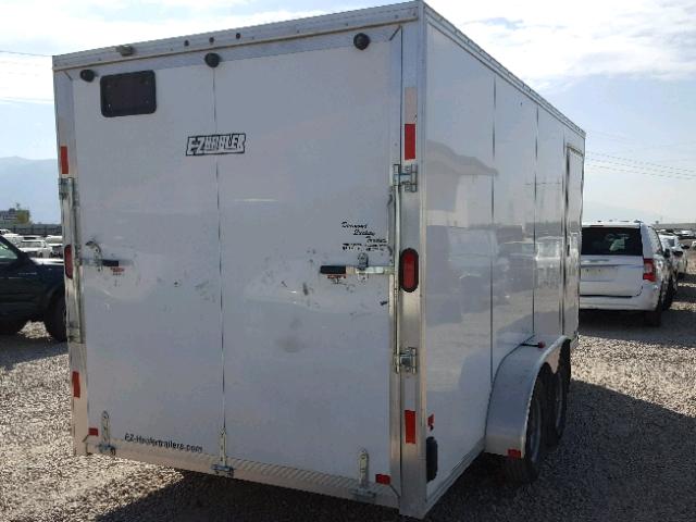 5WFBE1627HB011742 - 2017 UTILITY TRAILER WHITE photo 4