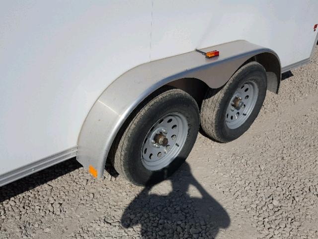 5WFBE1627HB011742 - 2017 UTILITY TRAILER WHITE photo 8