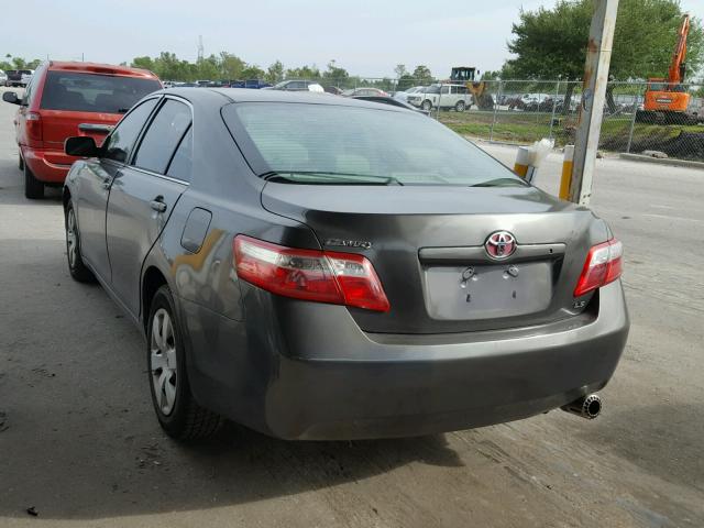 JTNBE46K273027490 - 2007 TOYOTA CAMRY NEW CHARCOAL photo 3