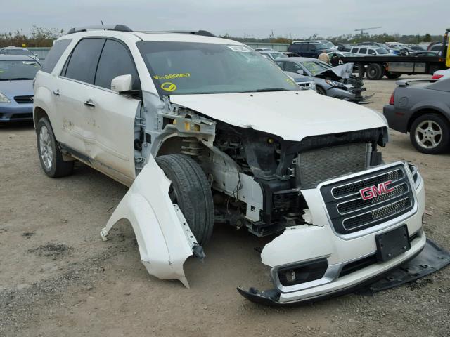 1GKKRRKD4FJ289457 - 2015 GMC ACADIA SLT WHITE photo 1