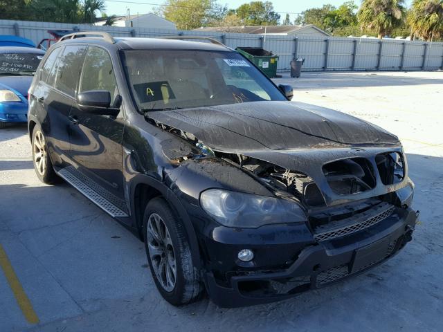 5UXFE83508LZ47744 - 2008 BMW X5 4.8I BLACK photo 1