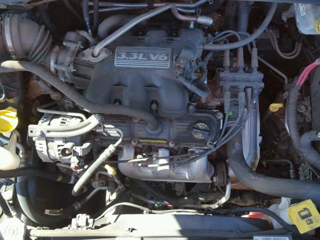 2D4RN4DE3AR372349 - 2010 DODGE GRAND CARA BLUE photo 7