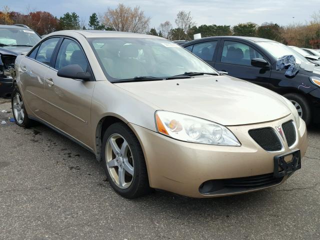 1G2ZG58N074200643 - 2007 PONTIAC G6 BASE TAN photo 1