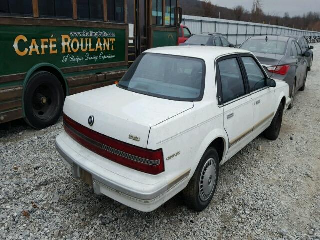 1G4AG55M4R6403820 - 1994 BUICK CENTURY SP WHITE photo 4