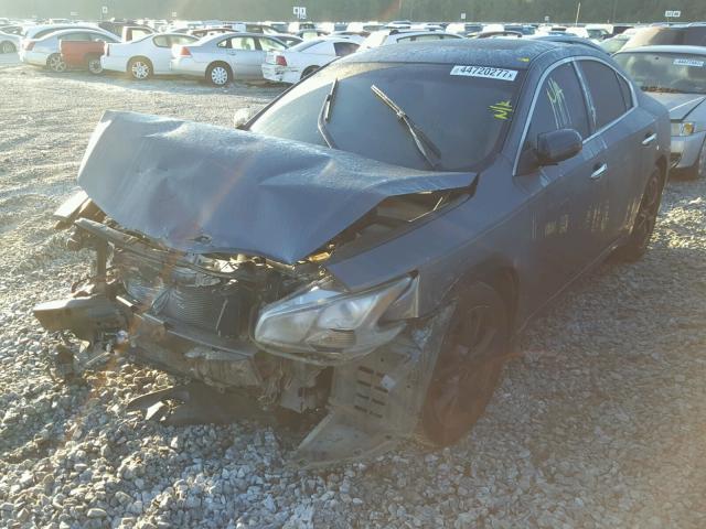 1N4AA5AP5DC807389 - 2013 NISSAN MAXIMA S GRAY photo 2