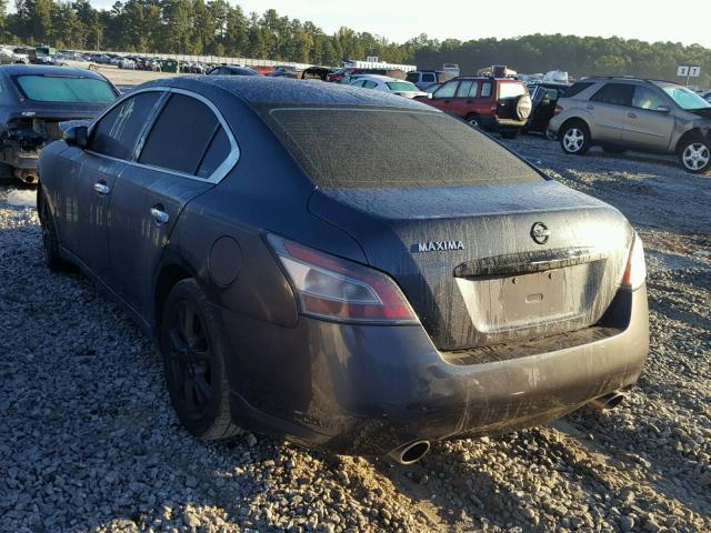 1N4AA5AP5DC807389 - 2013 NISSAN MAXIMA S GRAY photo 3