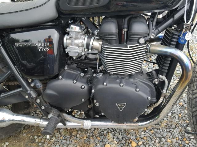 SMT910K1XFT675387 - 2015 TRIUMPH MOTORCYCLE BONNEVILLE BLACK photo 7