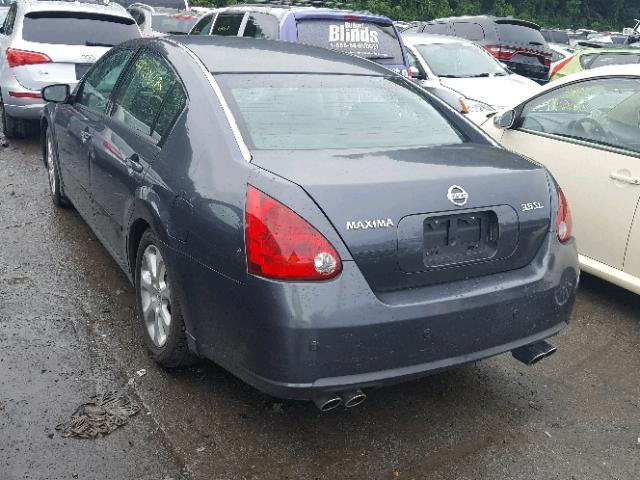 1N4BA41E17C804037 - 2007 NISSAN MAXIMA SE GRAY photo 3