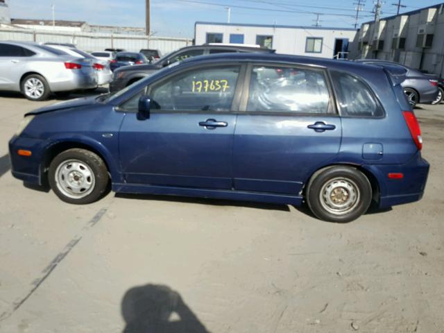 JS2RC41H225104723 - 2002 SUZUKI AERIO SX BLUE photo 9