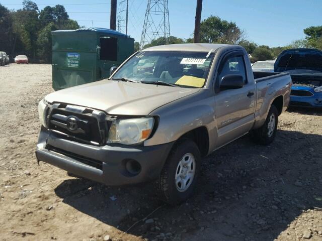 5TENX22N68Z536968 - 2008 TOYOTA TACOMA TAN photo 2