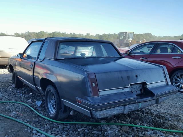 1G3AR47A9EM432909 - 1984 OLDSMOBILE CUTLASS SU GRAY photo 3