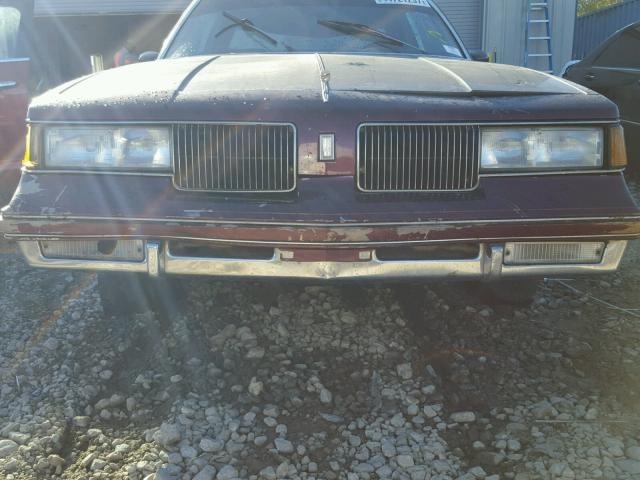 1G3AR47A9EM432909 - 1984 OLDSMOBILE CUTLASS SU GRAY photo 9