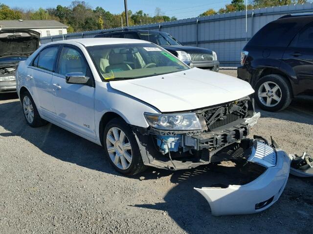 3LNHM28T27R636328 - 2007 LINCOLN MKZ WHITE photo 1