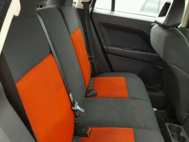 1B3HB48BX8D617020 - 2008 DODGE CALIBER SX ORANGE photo 6